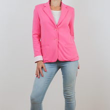 Cargar imagen en el visor de la galería, Chaqueta tipo Blazer color rosa pastel 100% algodón talla S de des petits hauts ¡Sin estrenar!
