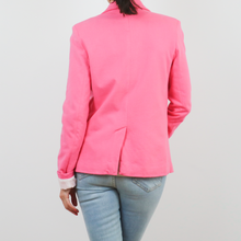 Cargar imagen en el visor de la galería, Chaqueta tipo Blazer color rosa pastel 100% algodón talla S de des petits hauts ¡Sin estrenar!
