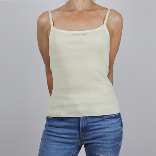 Camiseta de tirantes color beige talla S/M de Iceberg