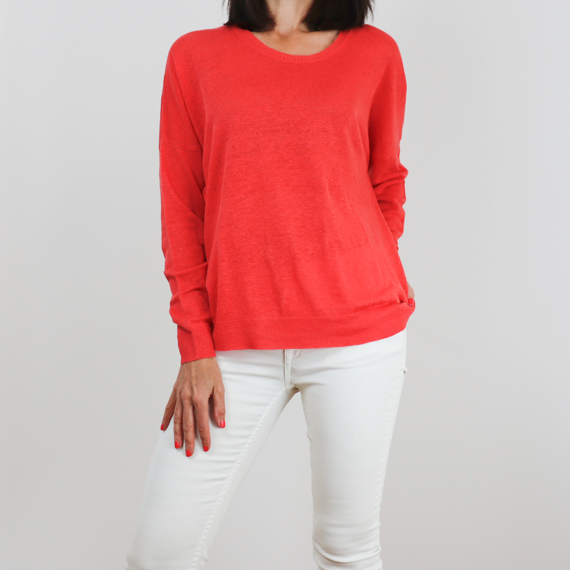 Jersey fino color coral Bimba y Lola Vintao Closet