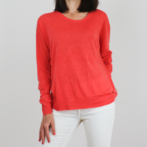 Jersey fino de color coral talla S de Bimba y Lola